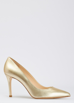 Туфлі на високих підборах Chantal золотистого кольору, фото